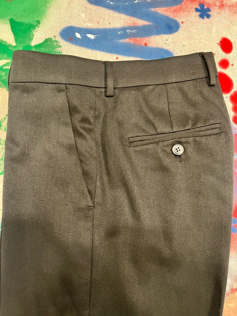 Black slacks